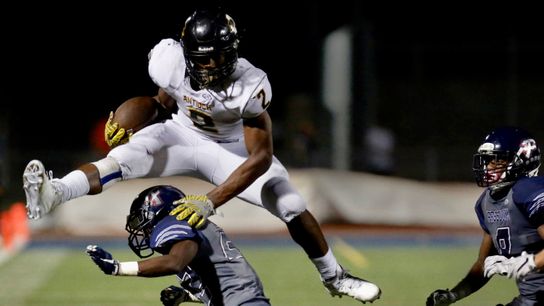 Those Najee leaps are nothing new taken in Antioch, Calif. (Steelers)